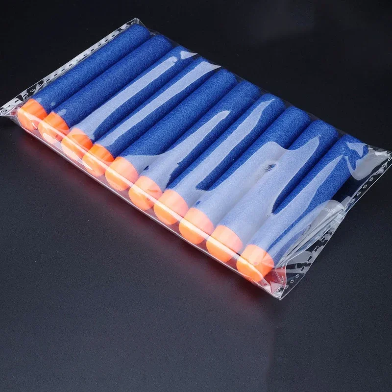 Y100pcs EVA Soft Bullet Boy pistola de juguete espuma Universal Sucker balas al aire libre niños Nerf Gun Accesorios
