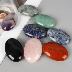 6*4 cm Soap Stone Natural Quartz And Mineral Hand Carved Hot Massage Tool Crystal Crafts Healing Home Decor