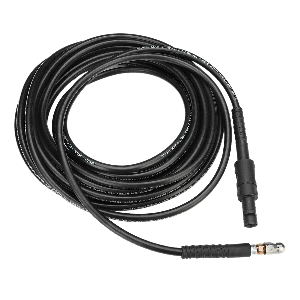 

15M High Pressure Washer Drain Cleaning Hose Set Pipe Cleaner Toilet for