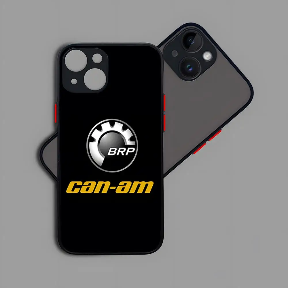 Can Am Can-am Team Phone Case Matte Transparent For 15 iPhone 12 11 13 Pro Max X XR XS 8 SE Mini Plus Luxury Silicone Back Cover