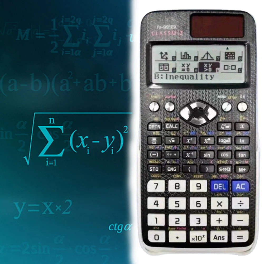 1-10PCS Advanced Scientific Calculator With 552 Functions Math Calculator For Middle High School College With Natural Display