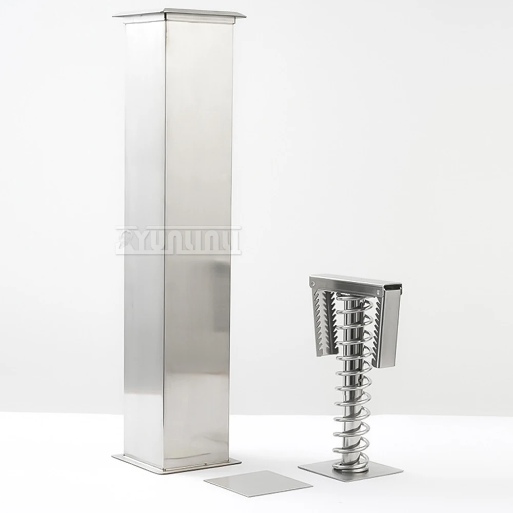 Schinkenform aus Edelstahl 304, kommerzielle große Formbox für Mittagessen und Fleisch