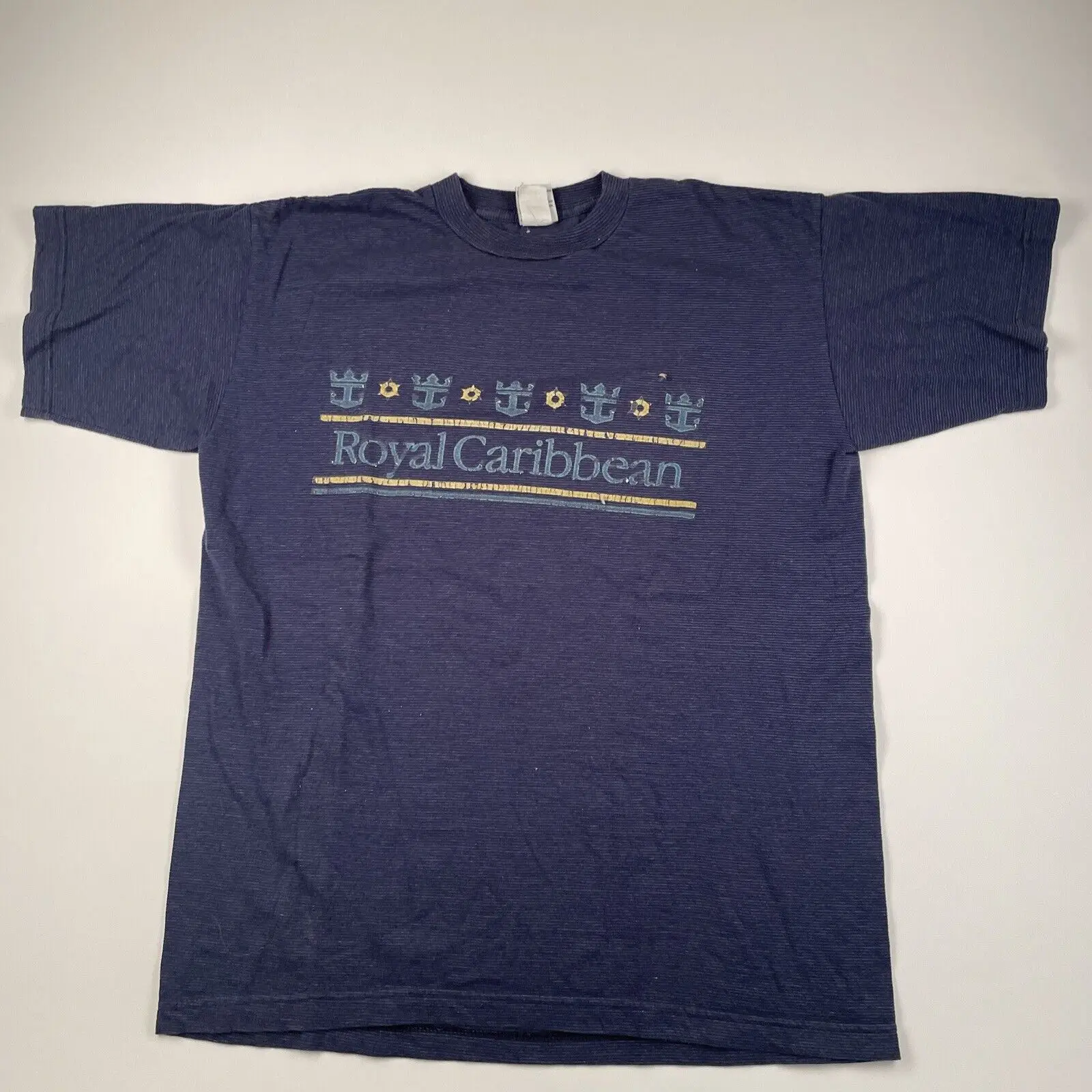 Vintage 90S Royal Caribbean T Shirt Size Large Cruise