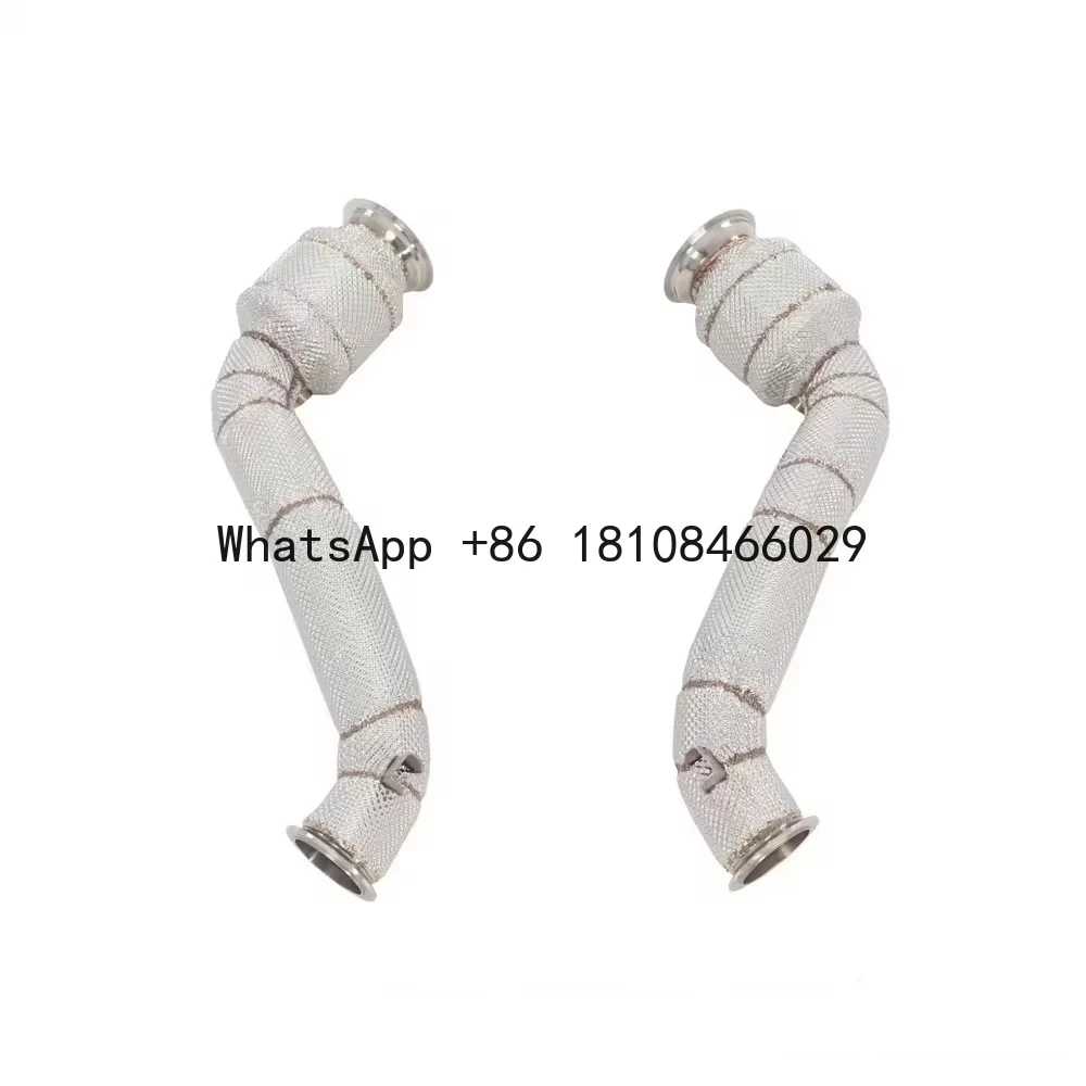 

Performance Exhaust Downpipe with Heat Shield for McLaren GT