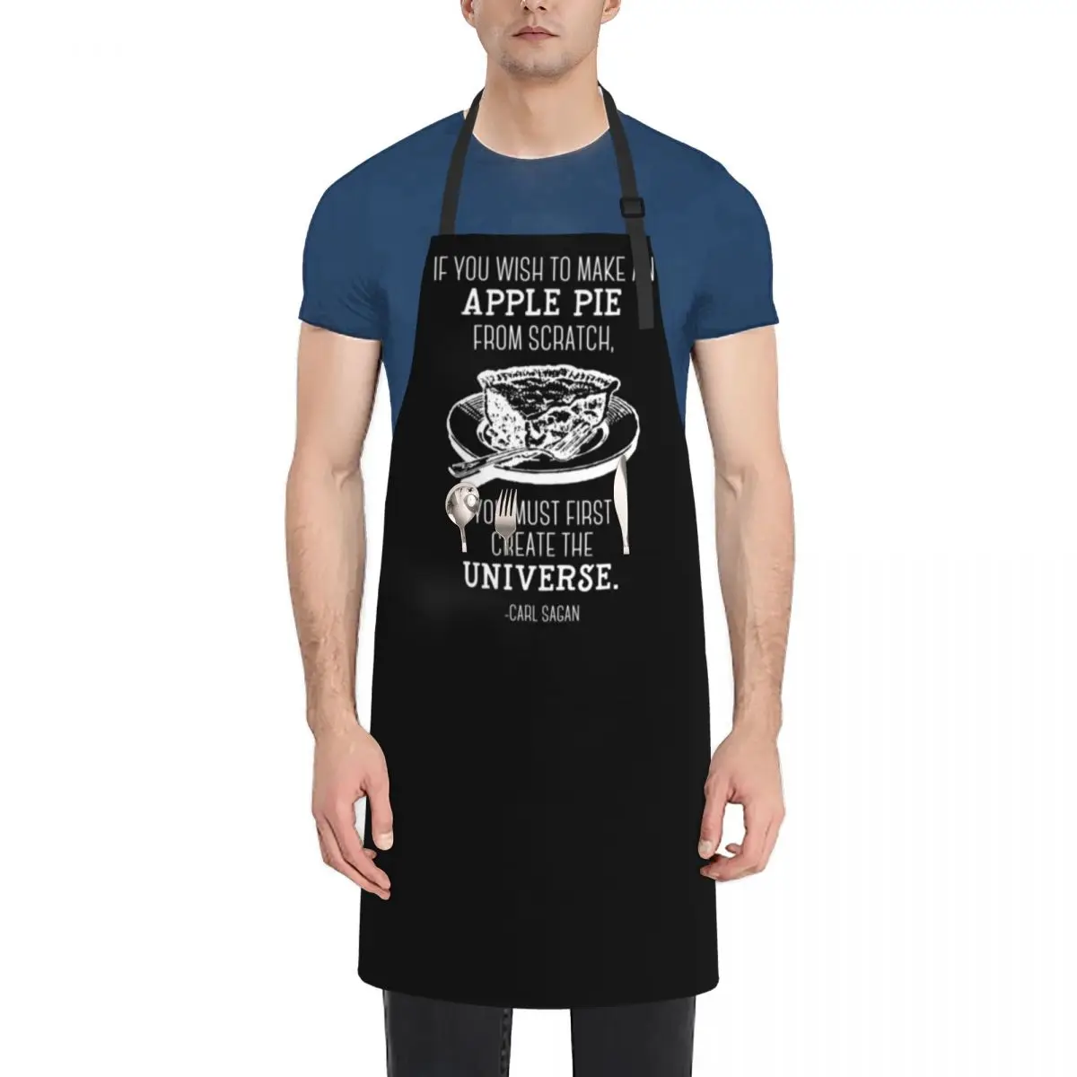 

The science of apple pie Apron cook wear Kitchen Things For The Home Apron