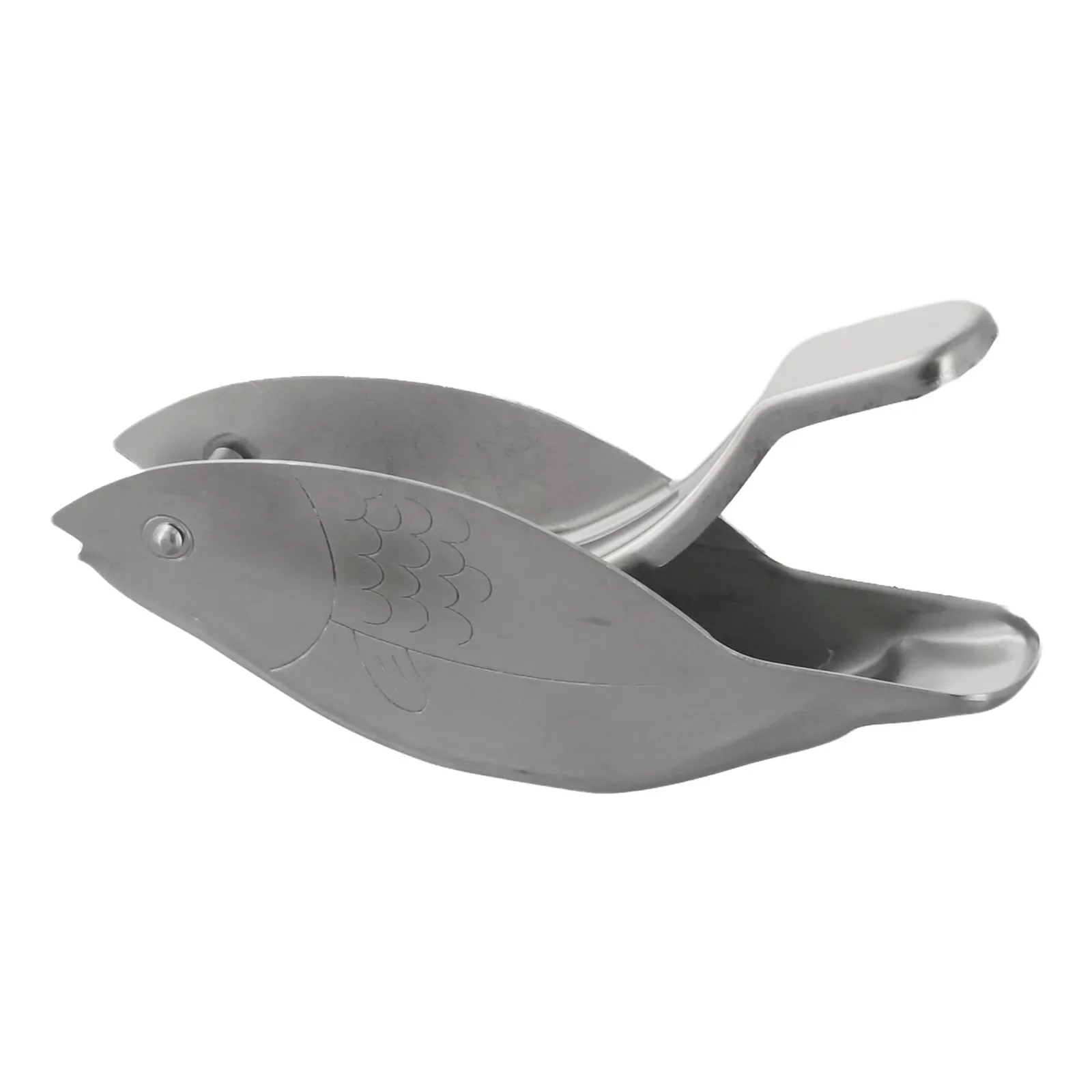 1Pc Stainless Steel Lemon Slice Squeezer Fish Shaped Hand Juicer Citrus Lime Orange Fruit Press Manual Juice Crusher