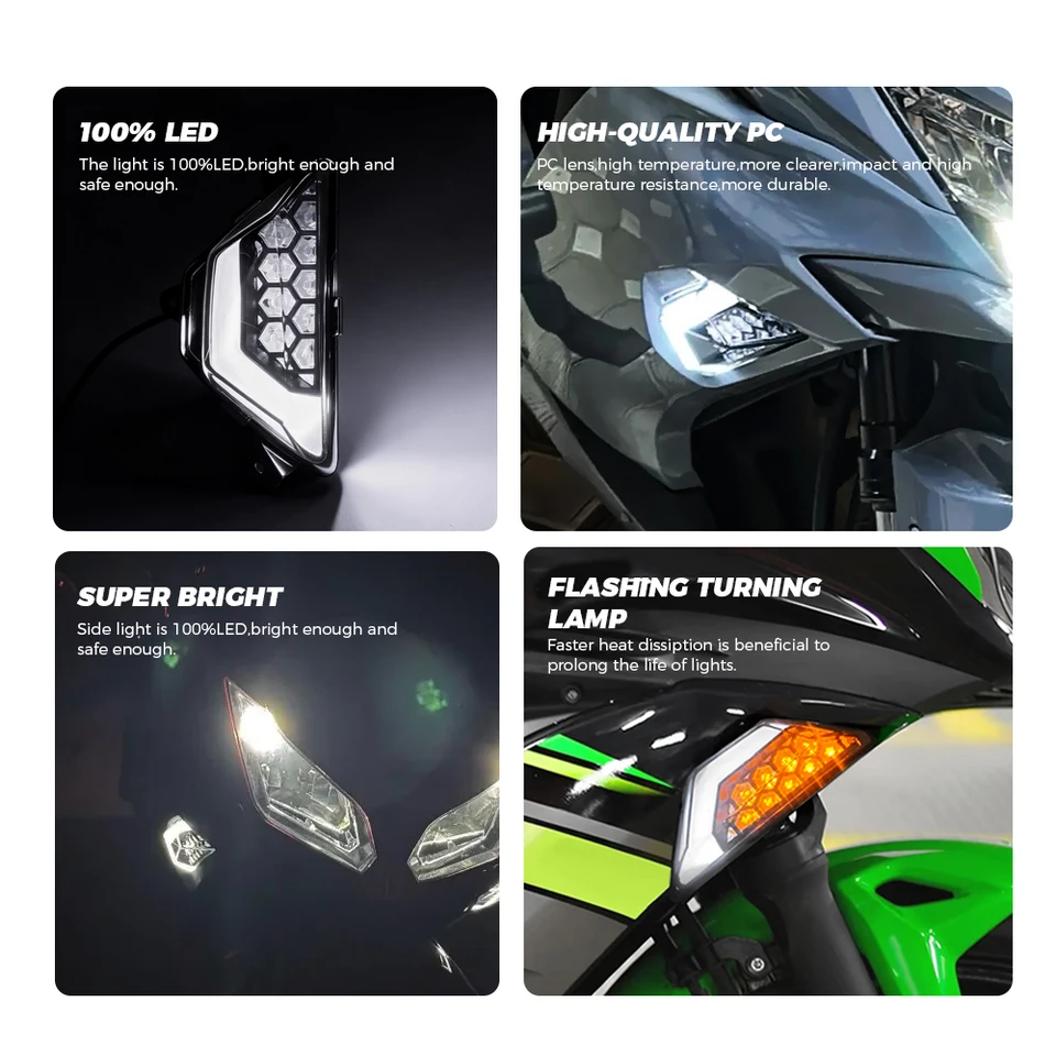 LED Turn Signals Blinker Indicator Daytime Running Light For