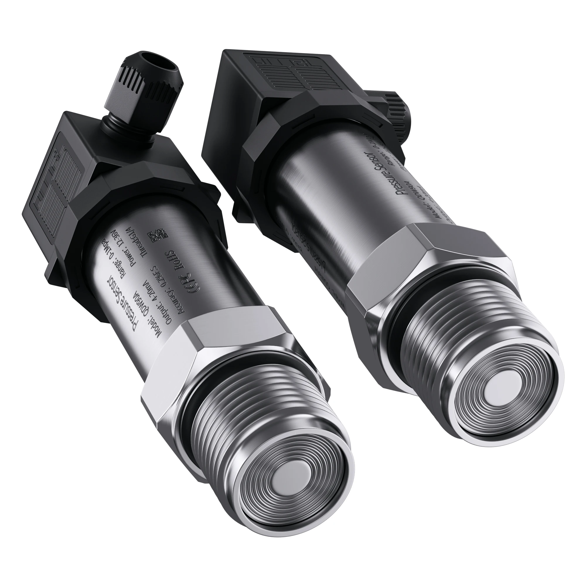 جهاز إرسال الضغط 10bar 20bar 50bar 100bar جهاز إرسال الضغط المسطح 4-20MA 0-10V 0-5V مستشعر الضغط #4