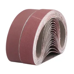 10PC Sanding Belt Electric Iron Angle Grinder Joint Sanding Belt 30mm / 50mm Belt For Sanding Machine Grinding Polishing Machine