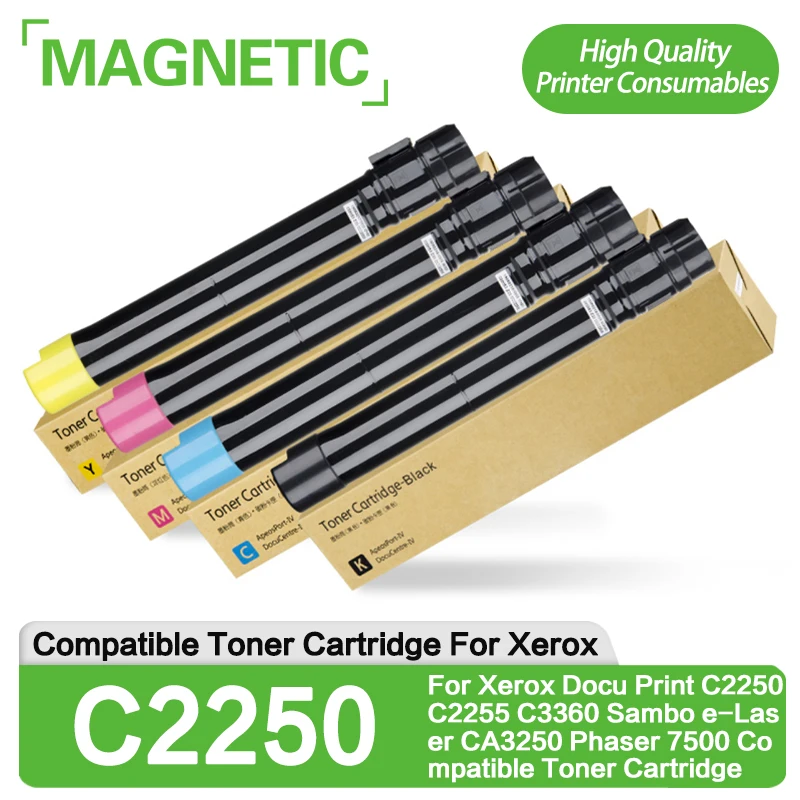 

1PCS C2250 7500 Toner For Xerox Docu Print C2250 C2255 C3360 Sambo e-Laser CA3250 Phaser 7500 Compatible Toner Cartridge