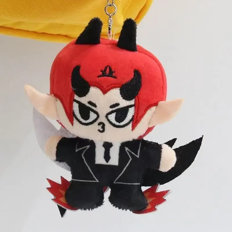 GMM Celebrity Plush Bag Charm JossGawin Cartoon Stuffed Doll Keyring Collectible Pendant For Backpack Handbag Decoration