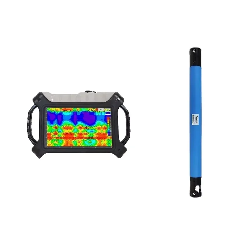 New AIDU Brand Rod-type Dam Pipe Leakage Detection Equipment Model ADMT-100YJ with Central Control Host and 100m Detection