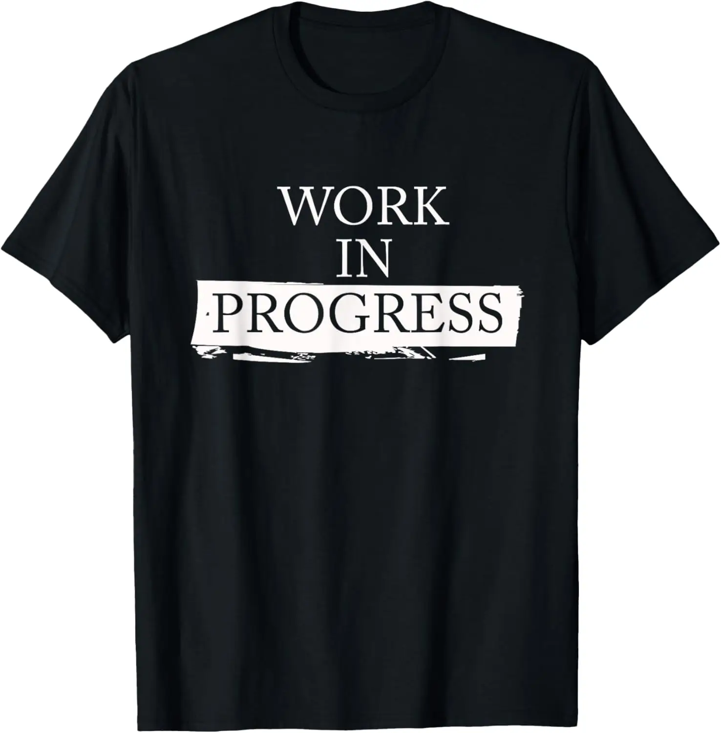 Camiseta Trabajo en el progreso