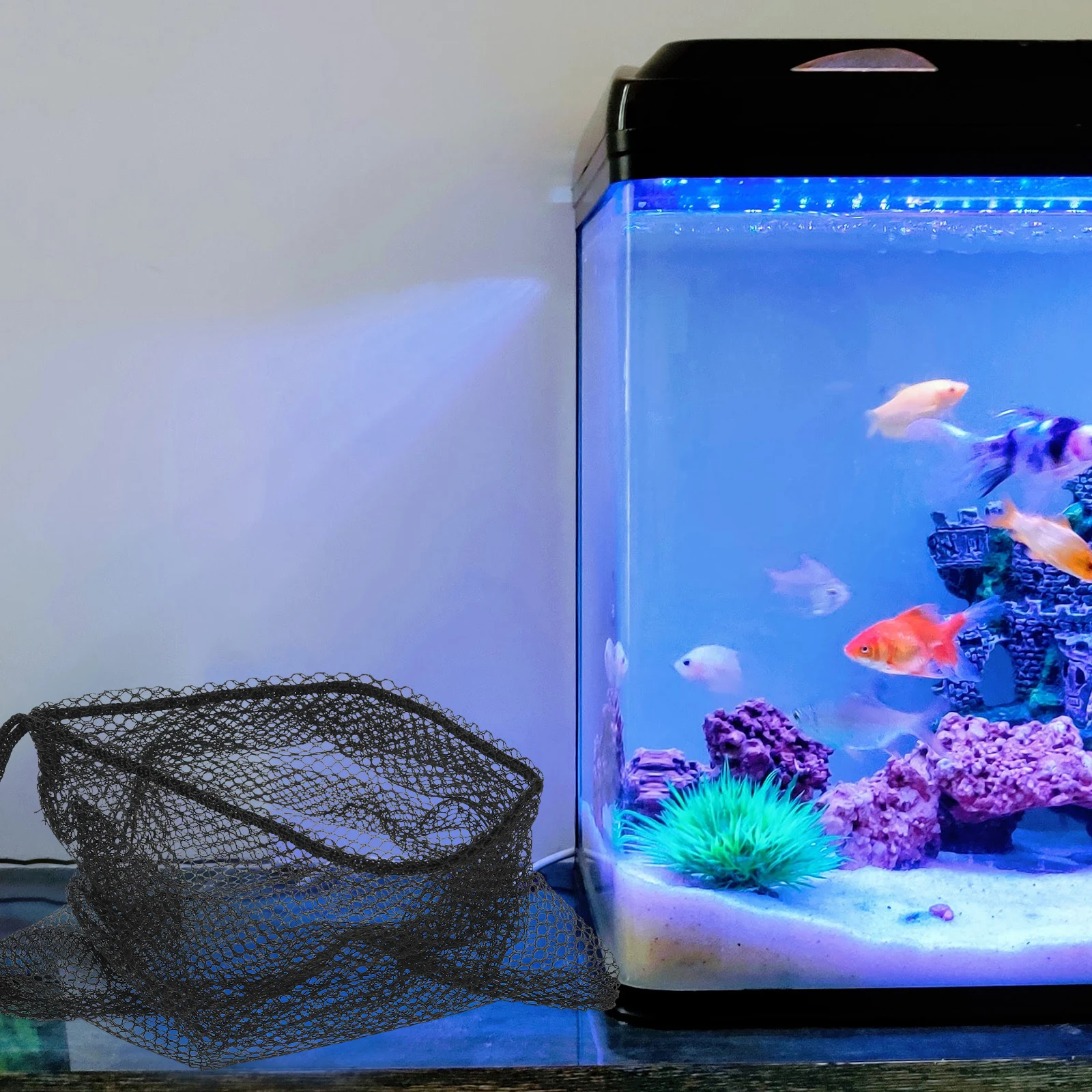 

6pcs Bags For Aquarium Reusable Mesh Bags Fish Tank Filter Pouches Filtration Media Bag Aquarium Filter Supplies