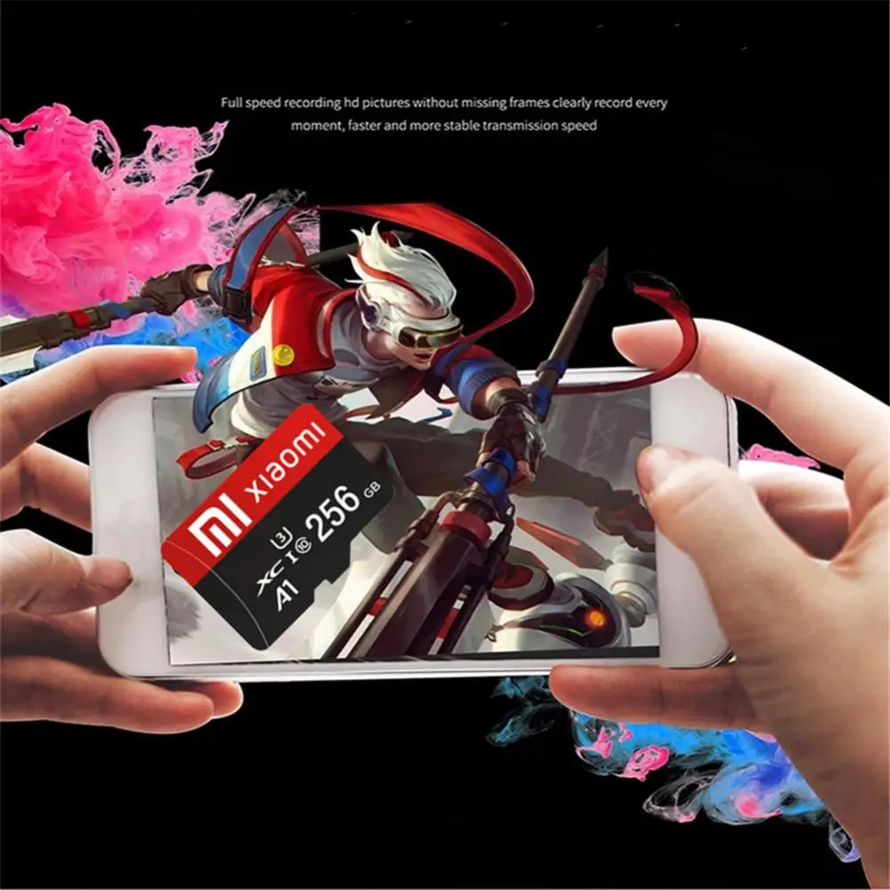 Original Xiaomi 2TB Micro TF SD Card 128GB Memory Card TF/SD 256GB 512GB Mini SD Memory Card Class10 For Nintendo Switch Camera