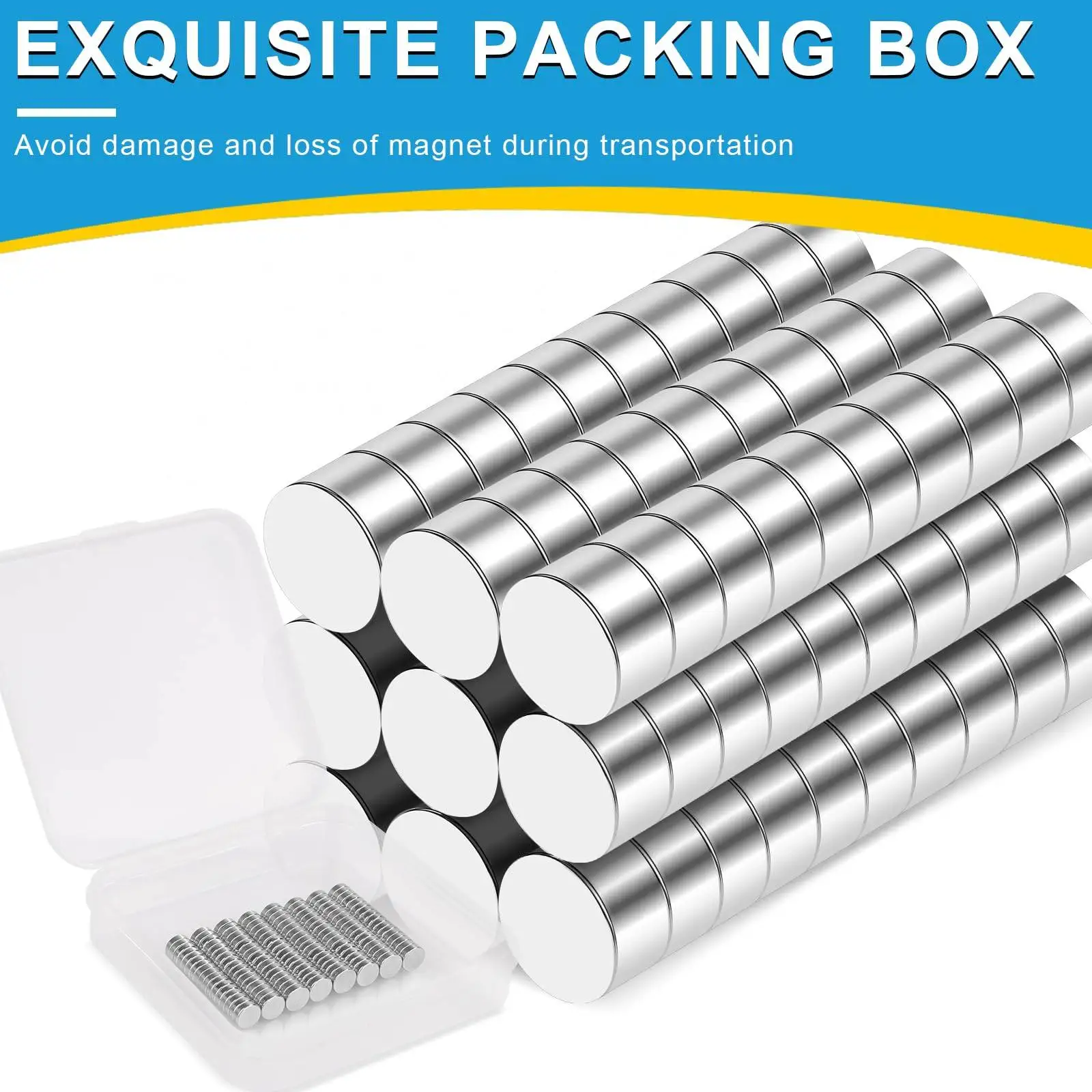 مغناطيس دائري 6 × 2 مم 6 × 3 مم، مغناطيس شديد التحمل، مغناطيس صغير للسبورة البيضاء، المطبخ، المكتب ومغناطيس الخزانة