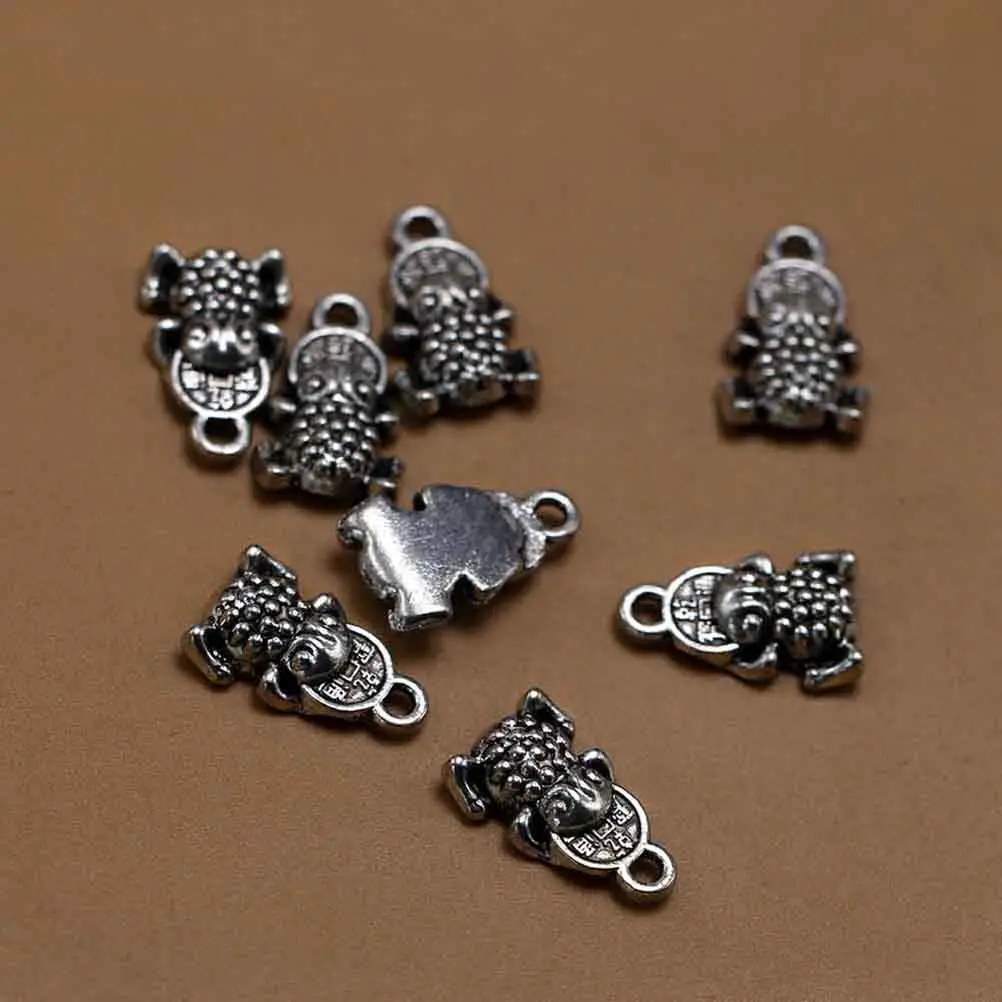 

20Pcs Alloy Toad Pendants Charms for DIY Necklace Bracelet Jewelry Making Metal Charms Fashion Accessories Alloy Pendant Charm