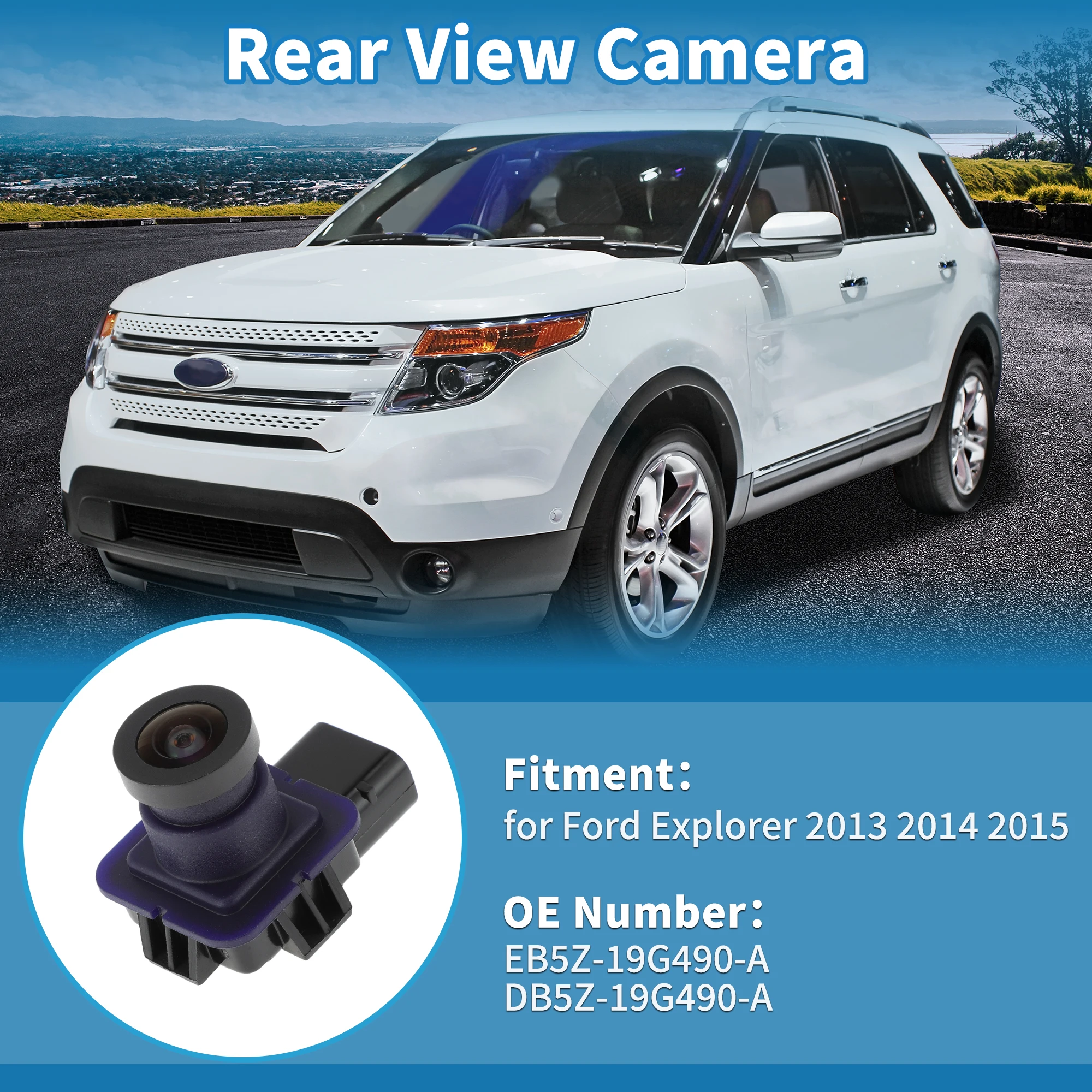 

Резервная камера заднего вида UXCELL EB5Z-19G490-A для Ford Explorer 2013-2015 гг.