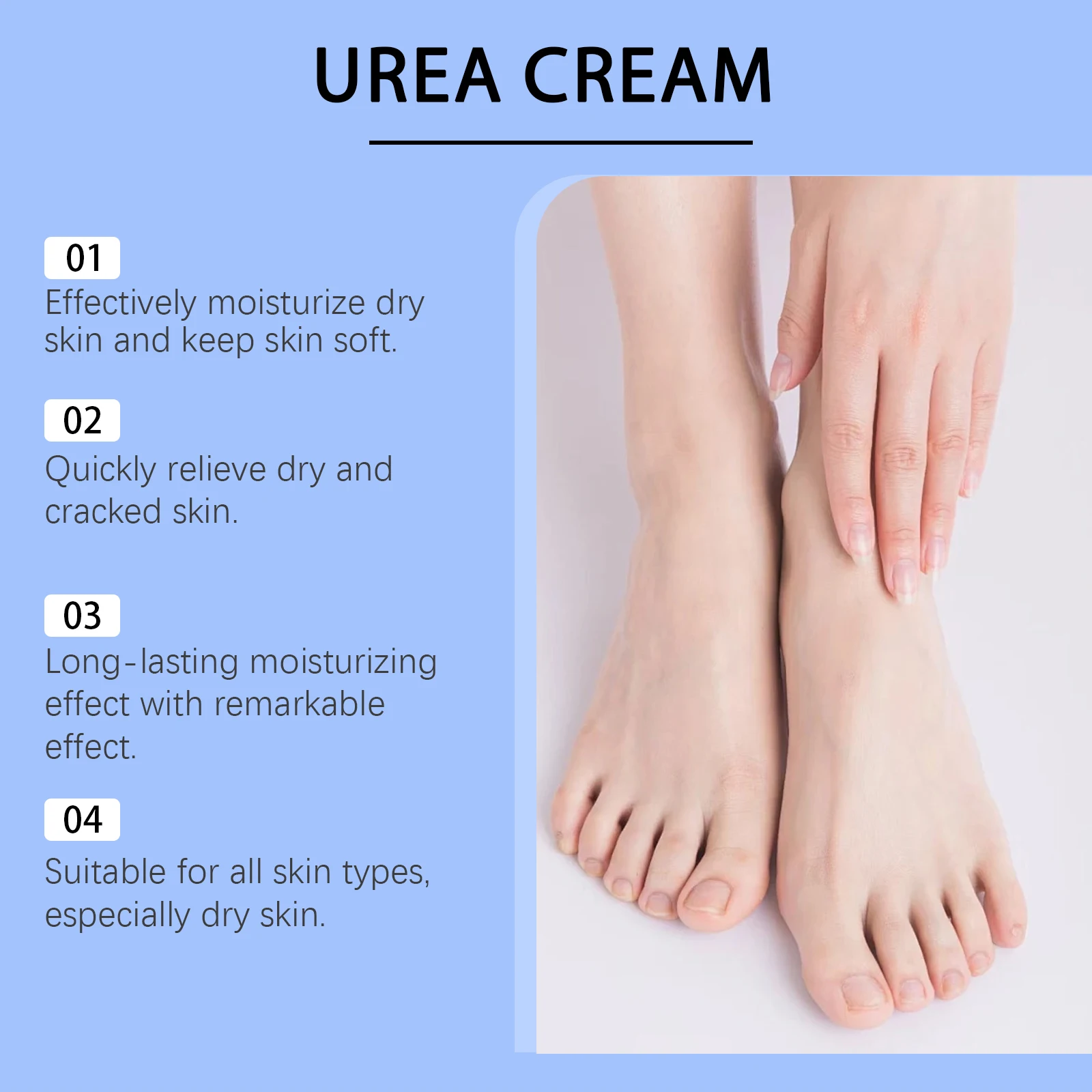 60% Urea Foot Cream for Dry Cr - Urea Foot Cream ulasan dan harga