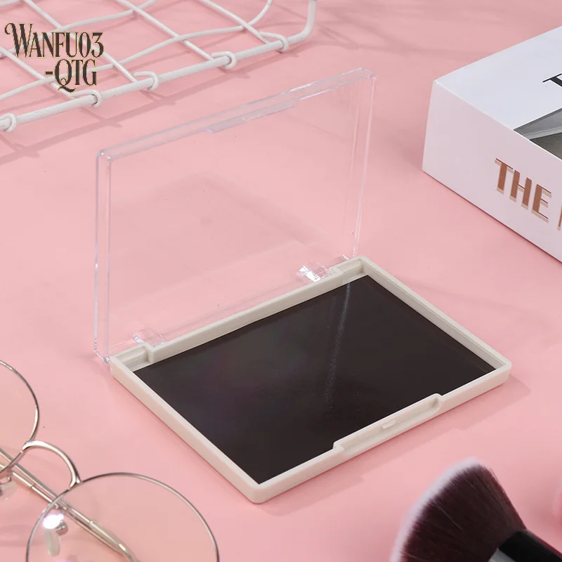 New 1Pc Empty Magnetic Cosmetics Palette Eyeshadow Blusher DIY Makeup Box Glitter Makeup Dispensing Box Beauty Tools