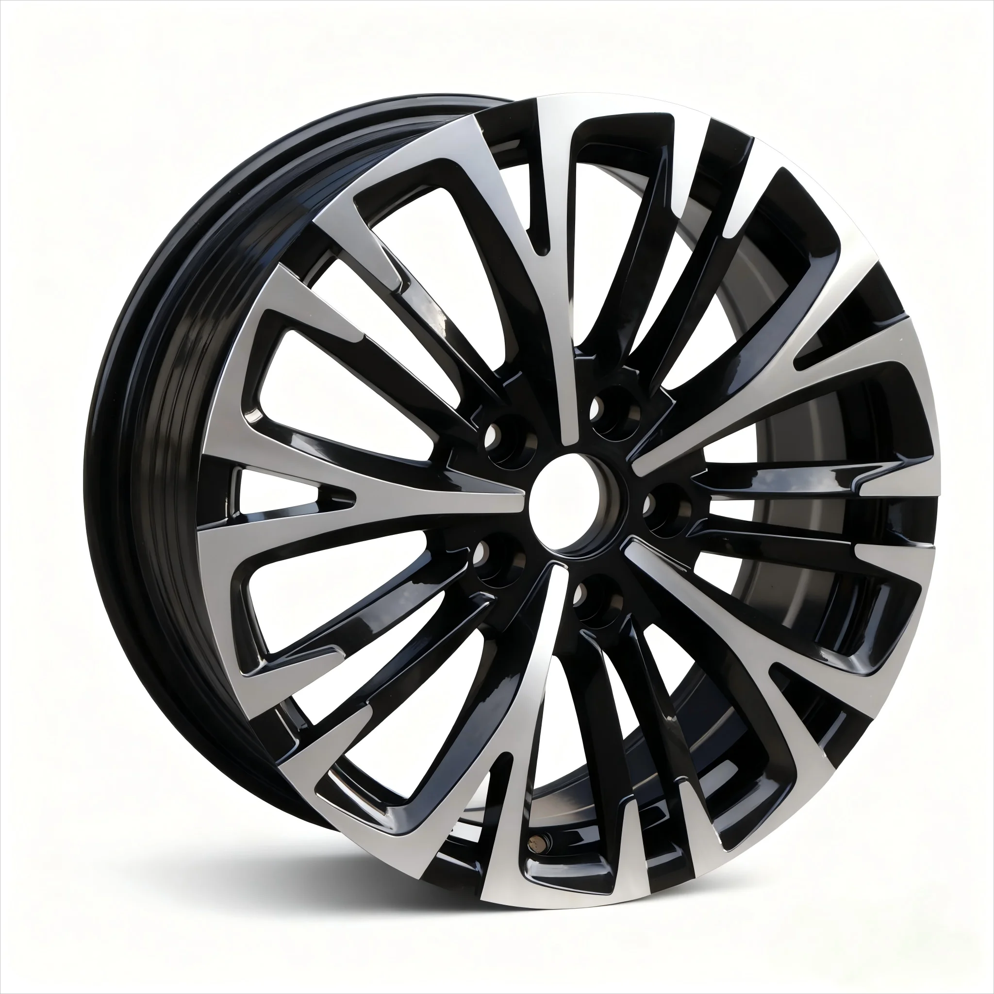 FBX444 Lightweight Bronze Multi-Spoke High-Strength 17/18x7.0 Alloy Wheels 690-715KG Load Capacity 5X114.3 PCD for