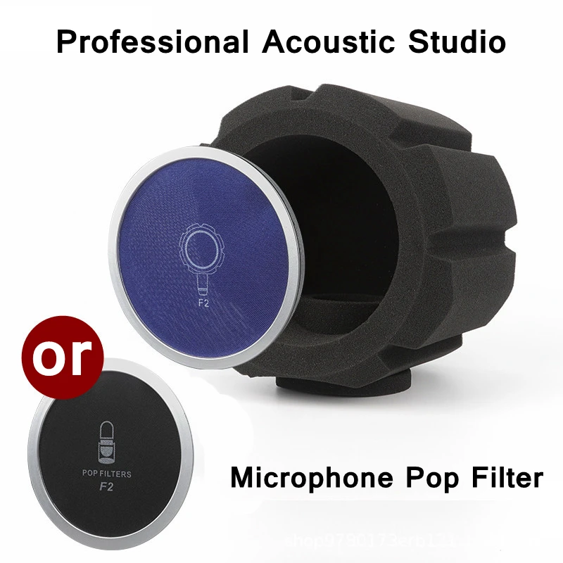 Professional Condenser Microphone Studio Screen Acoustic Filter Windscreen Recording Microphone Pop Filter For Podcast