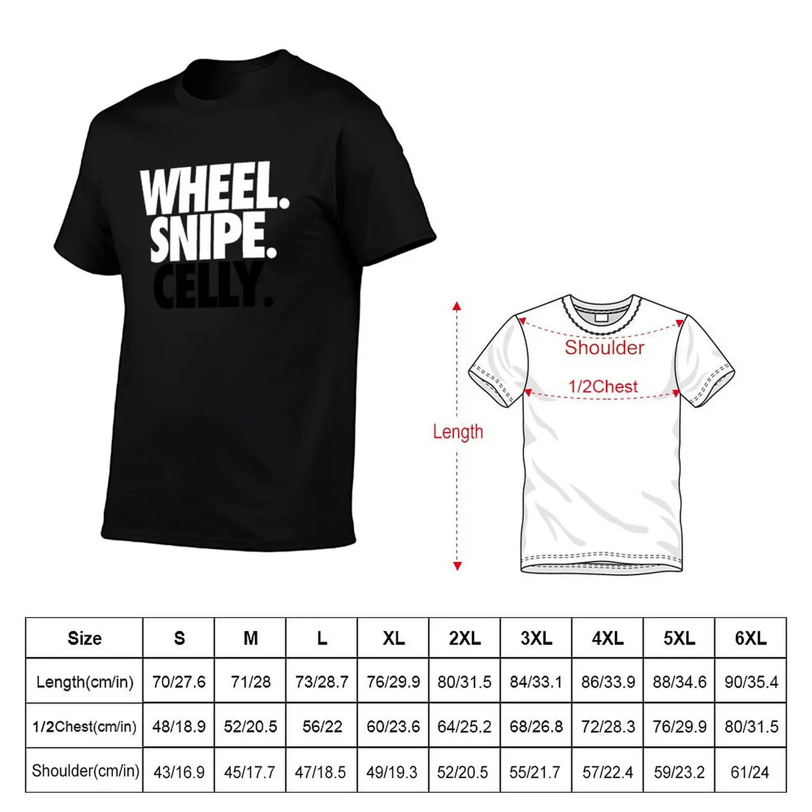 Wheel. Snipe. Celly. (red) T-Shirt Running Performance Short Sleeve Tee
