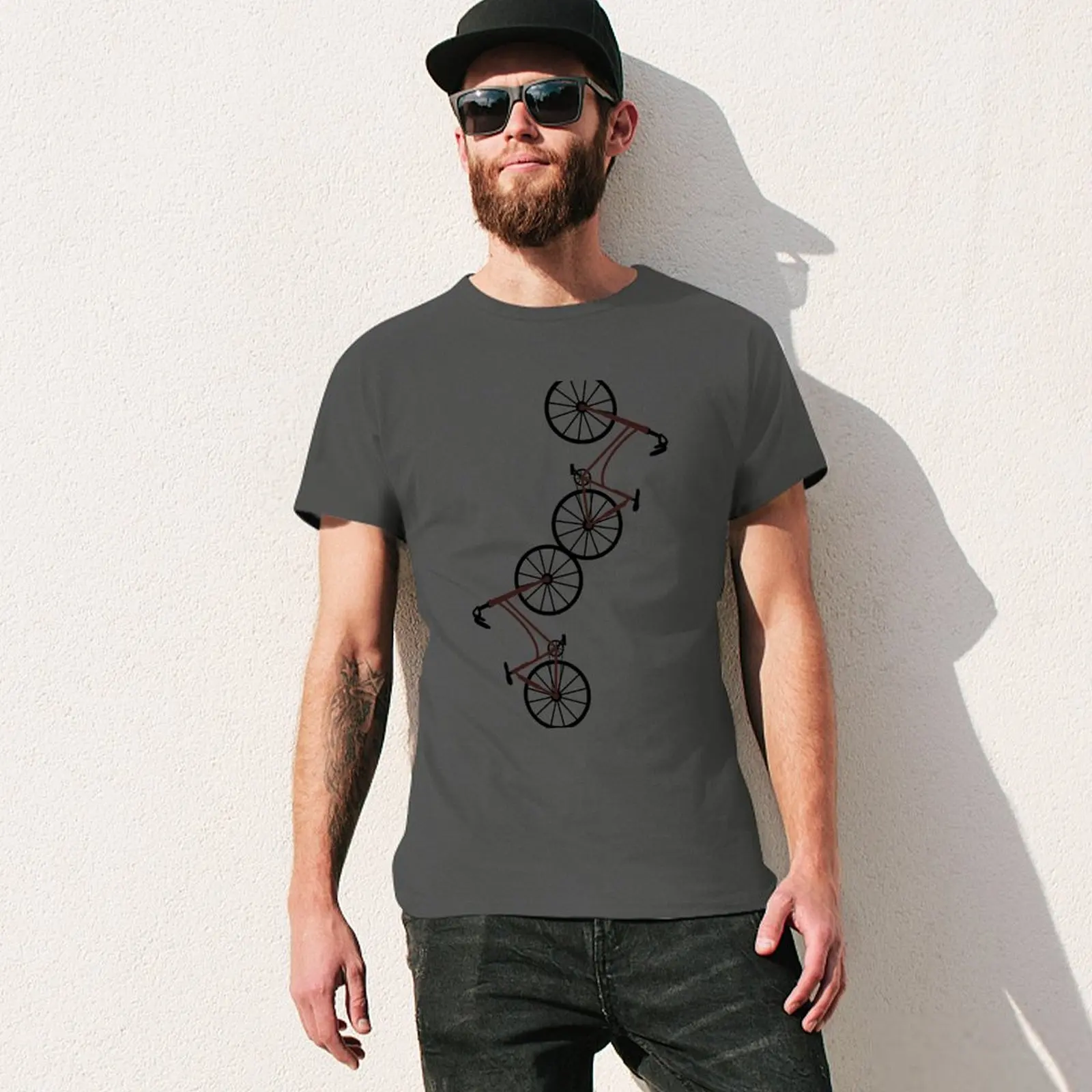 Sport fan von Fahrrad T-Shirt einfache Sommerkleid ung Kurzarm T-Shirt Männer