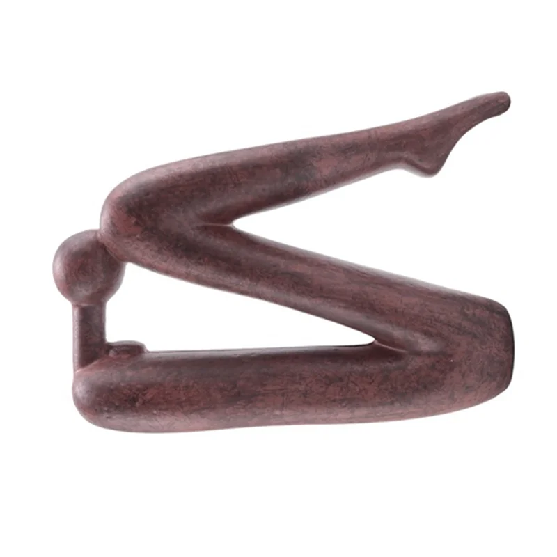 Serre-livres, bouchons de livres, Statue, étagère à livres, ornement de salle, Sculpture artisanale marron