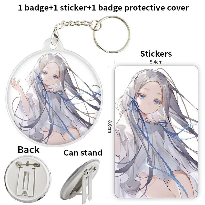 Pandora ReZero Game Anime Character Soft Button Badge Brooch anchor Peripherals Pin Trinket Fashion Chest tag Tinplate