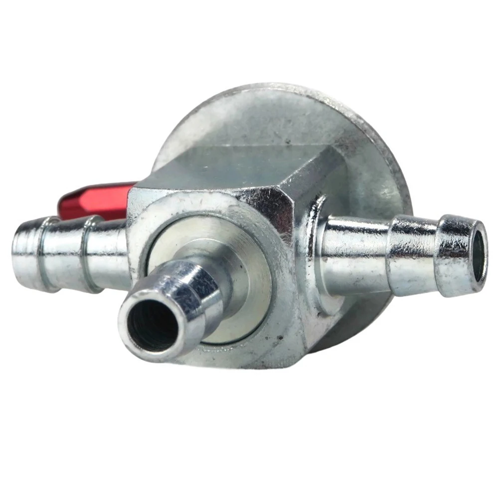 Lawn Mower Valve Two-Way Fuel Valve Metal Construction Robust Materials Enhanced Fuel Efficiency Valve For Lawn Maintenance