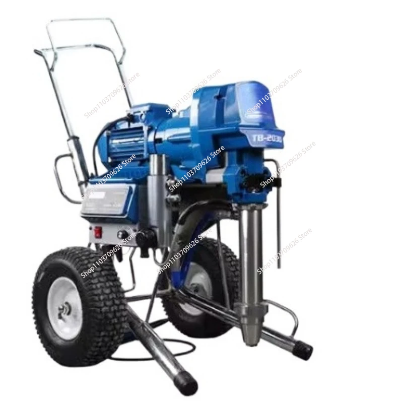 

220V4.5KW 10L/Min Plunger Type High Pressure Airless Sprayer Putty Powder Professional Spraying Electric Spray Gun Paint Sprayer