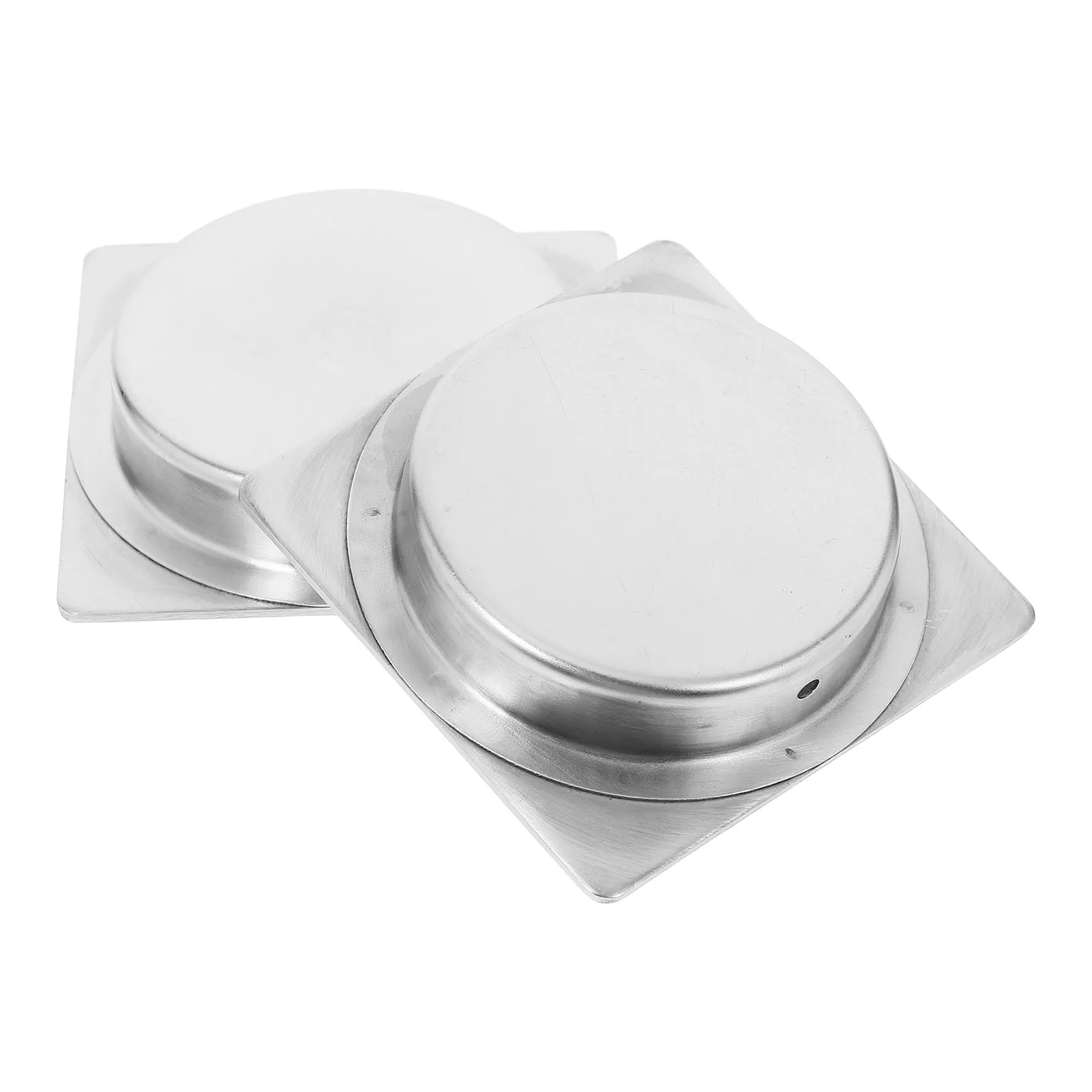 

2 Pcs Wardrobe Door Handle Kitchen Cabinet Handles Knob Silver Shoe Ark Doorknob