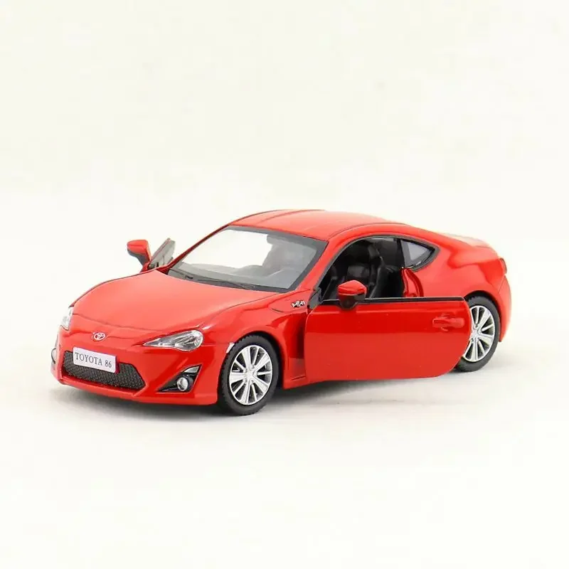 1:36 Toyota GT86 Metal Diecast Car Model Red White