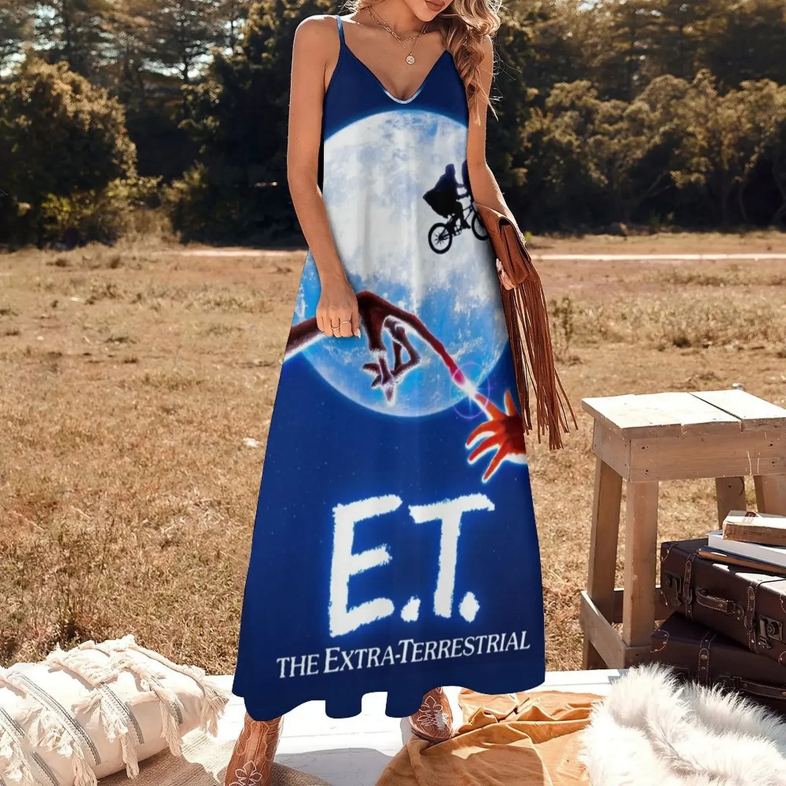 E.T. The Extra Terrestrial (1982) Movie Sleeveless Dress summer dresses for women 2024 evening dress woman Dress