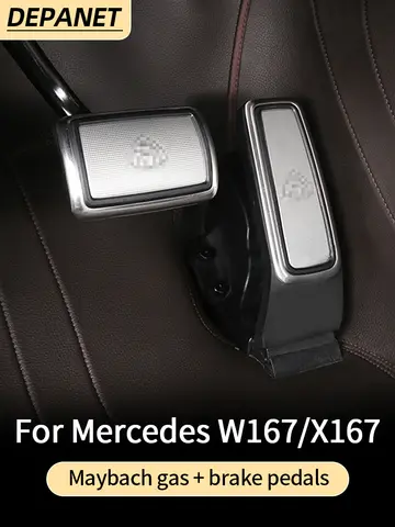 2020-2025 메르세데스 gle w167x167 인테리어 gle v167 쿠페 용품, 가속 페달, 벤츠 gls x167 350 450 500e amg 액세서리