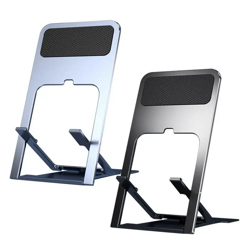 Foldable Mobile Phone Holder Adjustable Desktop Phone Stand Anti-Slip Tablet Stand Cradle Dock For Smart Phones Tablet