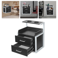 Multifunctional Salon Trolleys Wall-mounted Barber Shop Cabinet Hair Salon Special Perm Dyeing Tool Storage Rack Furniture