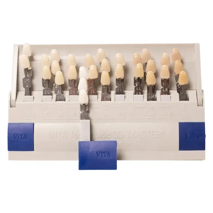 

Dentals Teeth Whitenings Bleached Guides Dentures 3D Master 29 Color Toothguides Shades