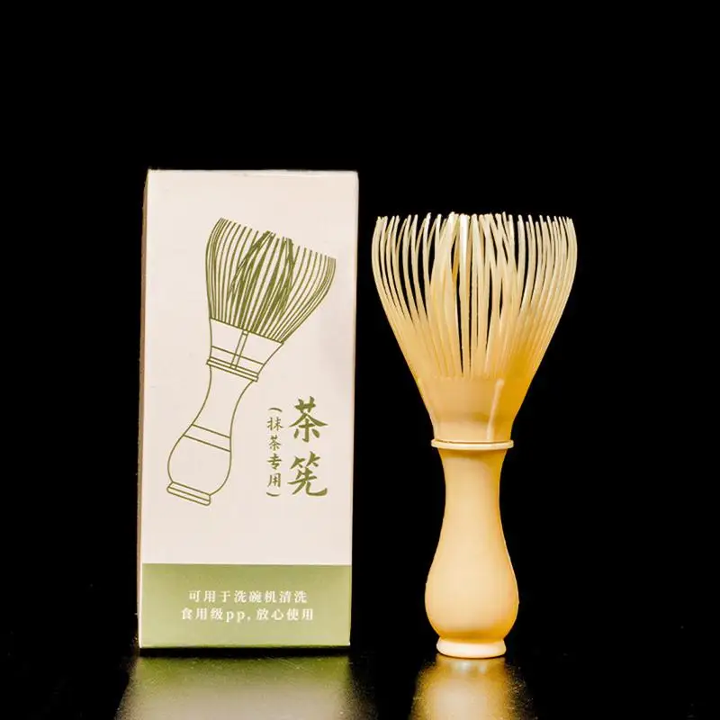 Japanese Matcha Tool Eighty Matcha Brush Tea Set Accessories Kitchen Gadgets Log Color Bamboo Whisk Cleaning For Wreaths