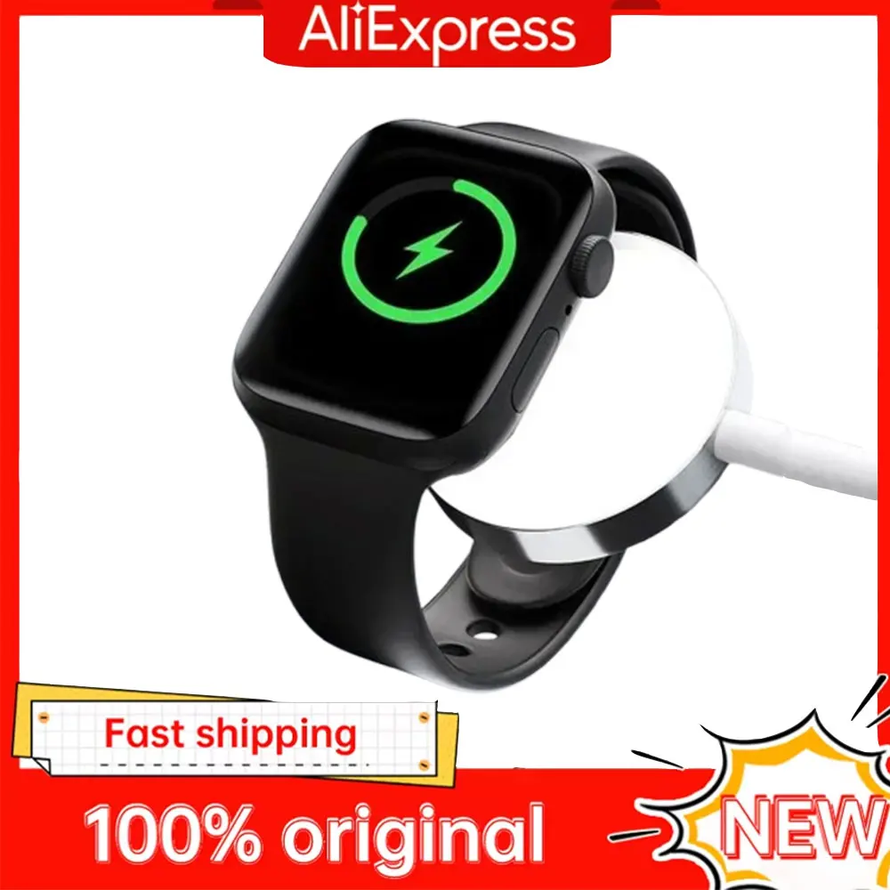 Portable Magnetic Wireless Charging Stand – Fits All Apple Watch Series Ultra2/10/9/8/7/6/SE/5/4/3/2
