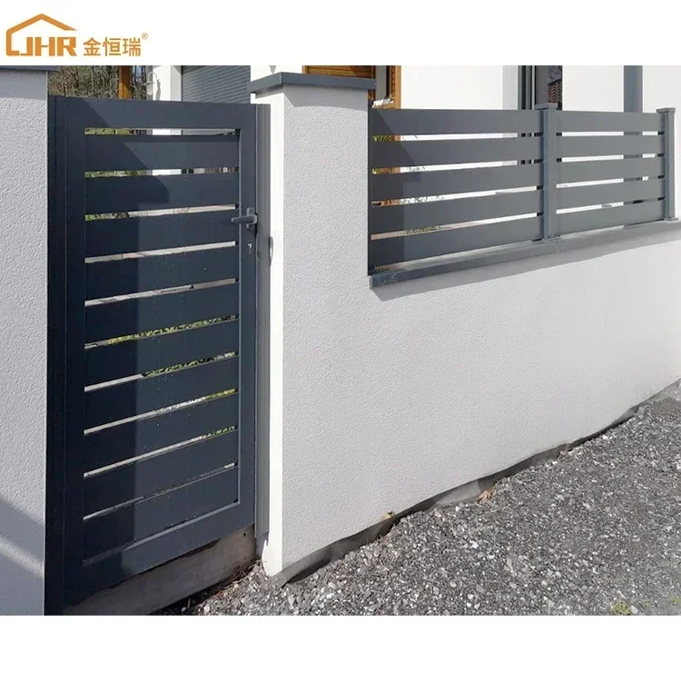 High Quality Aluminum Fencing Material Outdoor Lightweight Small Treilage Metal Garden Road Fence Ornaments Fence Panels