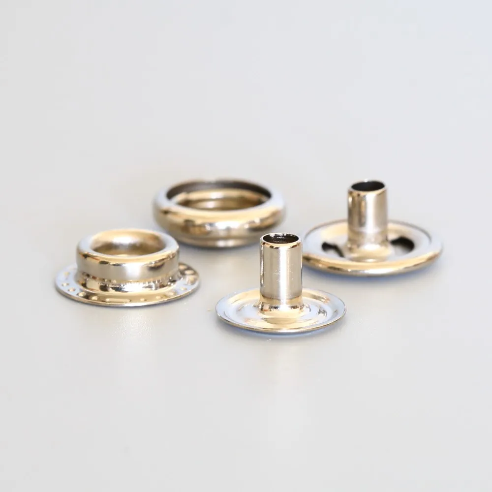 

Thickened Brass Long Foot 201 Four-in-one Buckle, Large White Buckle, Car Thick Material Seam Buckle, Suitable for 3-4mm Leather