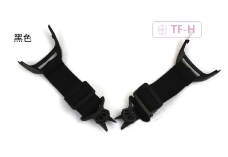 Replaceable Hunting Tactical Goggles Strap Buckle Clip for AF Fast Wendy Helmet Guide Rail