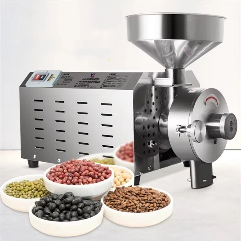 Powder Machine Automatically/Mini Chilli Powder Making Machine/Small Commercial Dry Food Pepper Mill Grinder Machine for Home