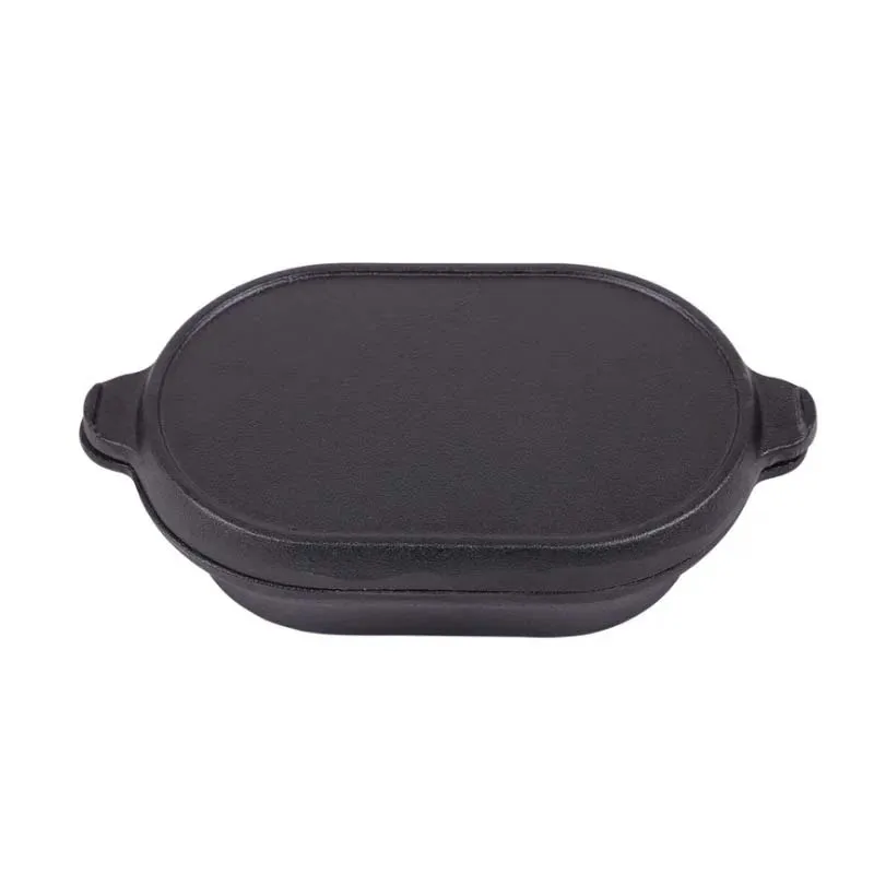 Picture 6: 23*16*6cm Cast Iron Pan, Non-stick Soup Pot, Multifunction Stew Pot, Bread Mould