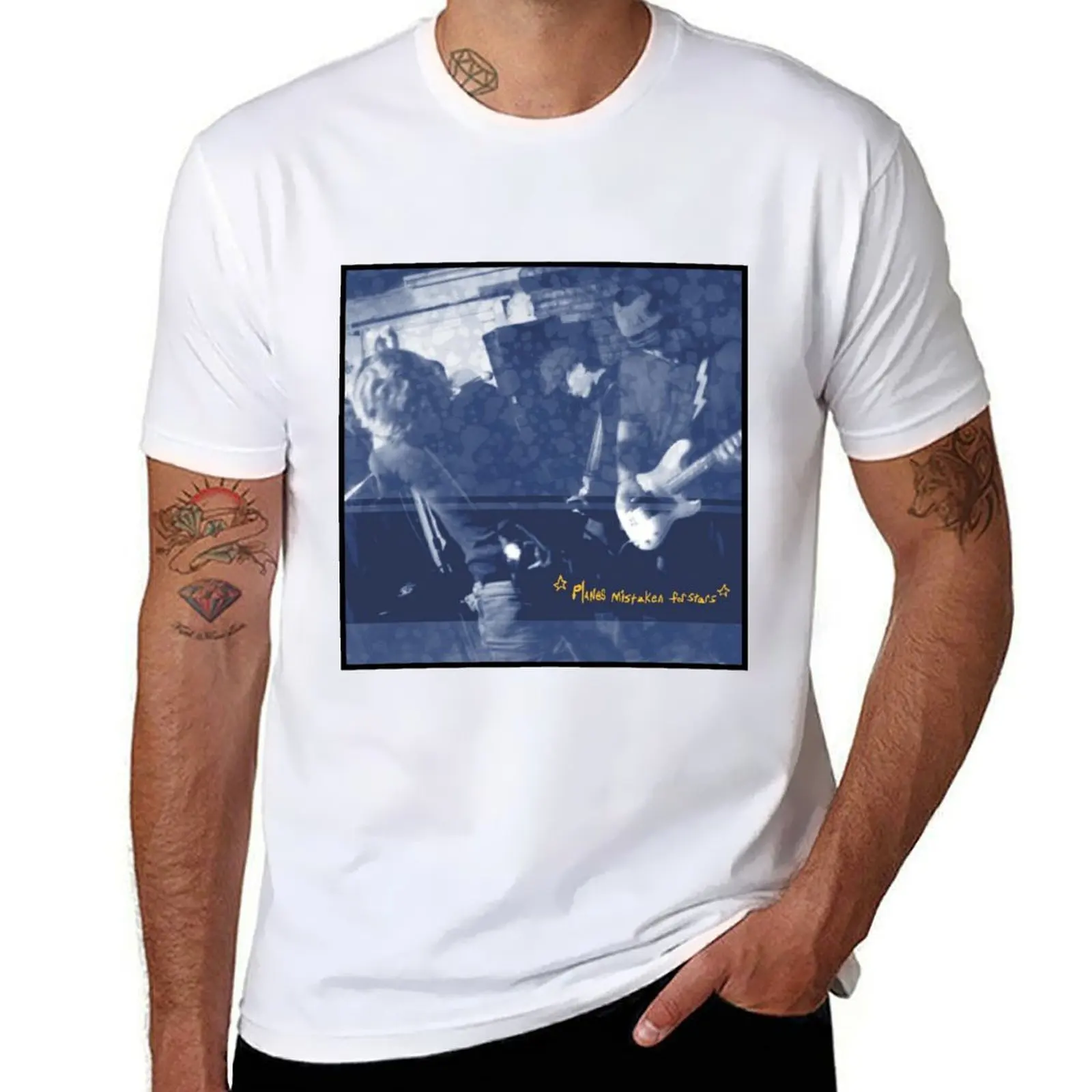 

Planes Mistaken For Stars - Self-Titled T-Shirt t shirts for man pack cotton men t shirt cotton 100% T-Shirt