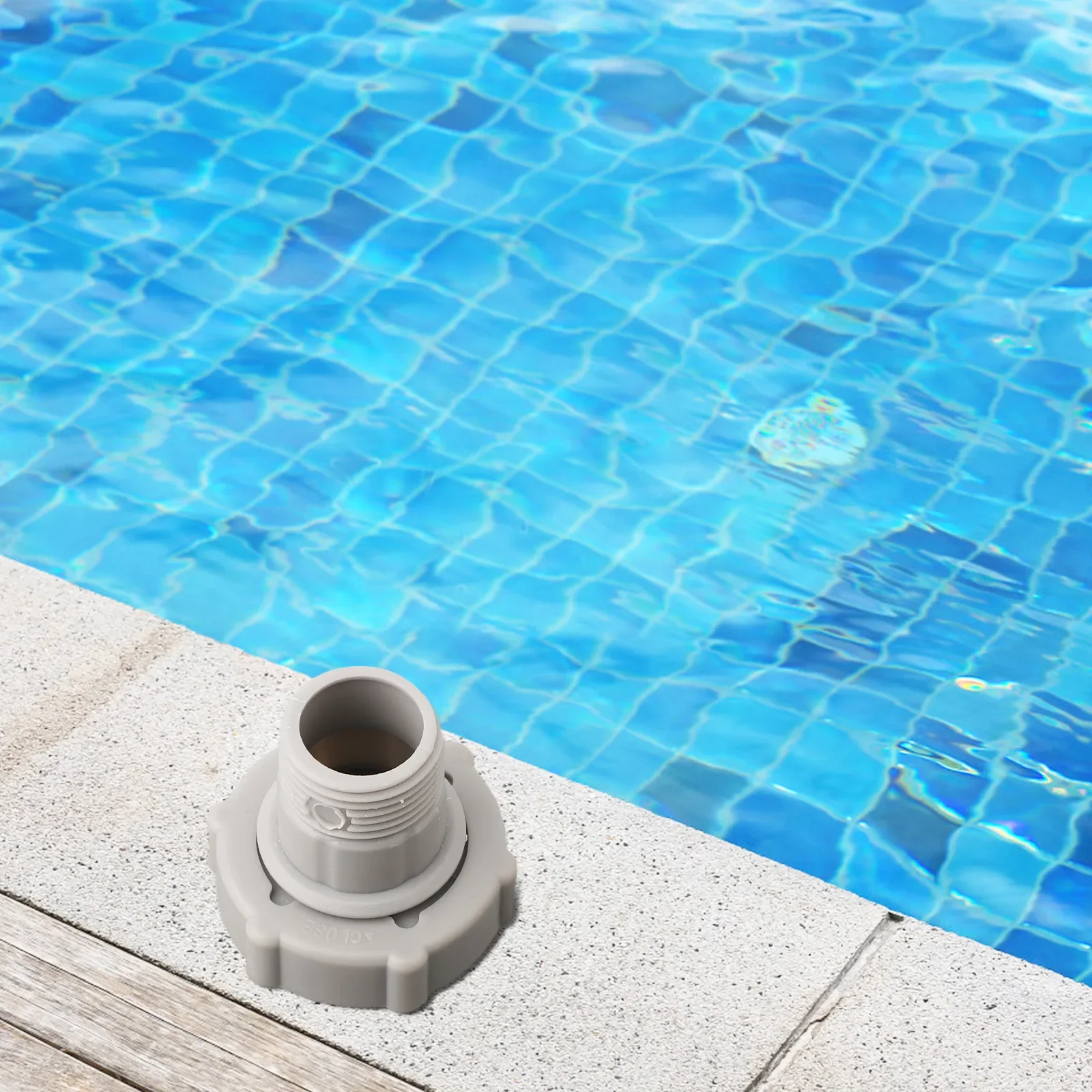 Hose Adapter Replacement Swimming Pool Drain Valve Connector For P6A1420 D1420 Above Ground Plunger Valve Drain Fitting Connects