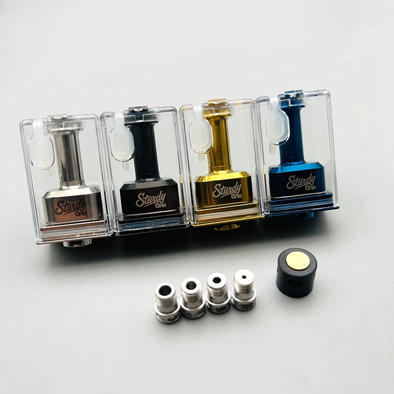 Dsx Stevige One Style Rba Tank Kit 316ss Voor Dotmod Dotaio V1 / V2 Bb/Billet/Boro Mod Met Air Pins1/2/2.5/3.0/4.0Mm