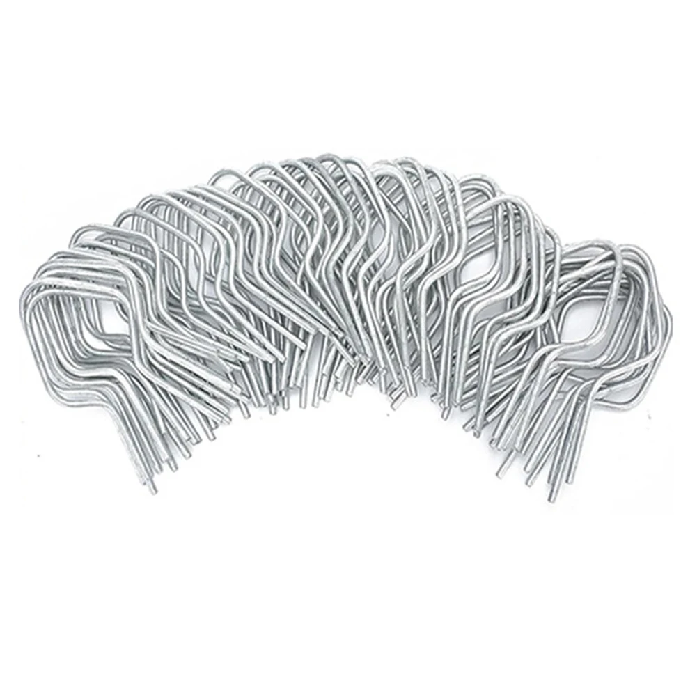 Strong Wire Mesh Connectors Clip Fence Ties Fence Posts 100 Pcs Supply Convenient Transportation Fencing Installation
